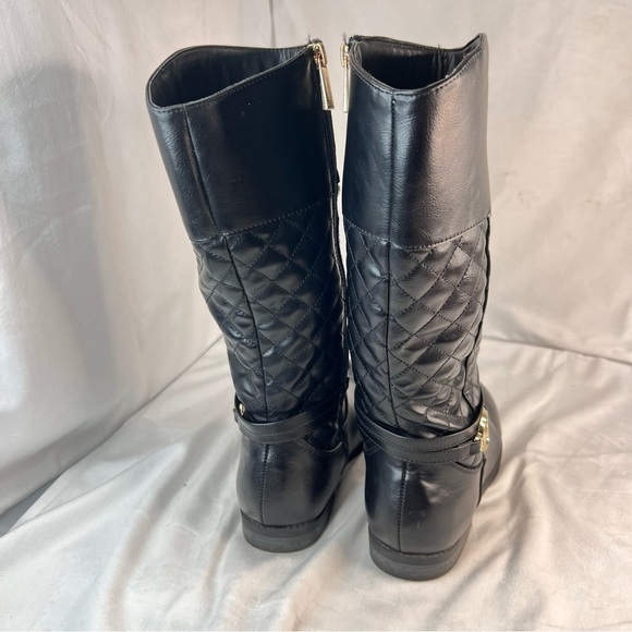 Michael Kors Makena Black Boots Size 5 - Picture 4 of 11